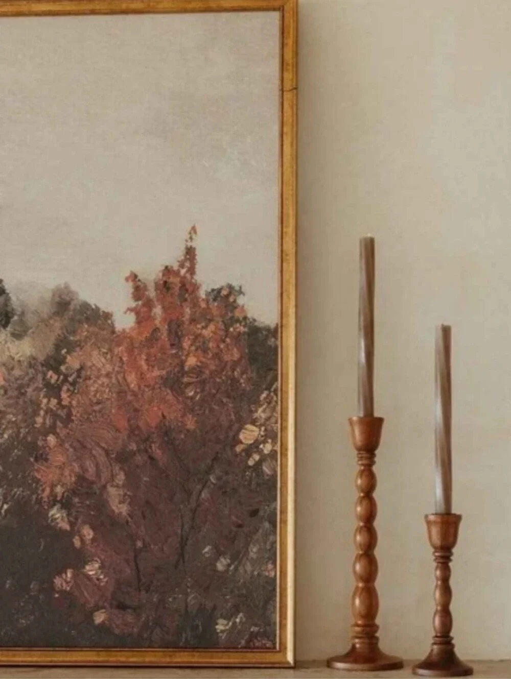 Hearth & Hand Set Of 2 Wood Candlesticks